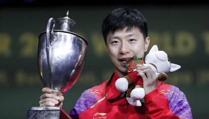 开云体育中国-中国队鏖战葡萄牙队，马龙刷新纪录